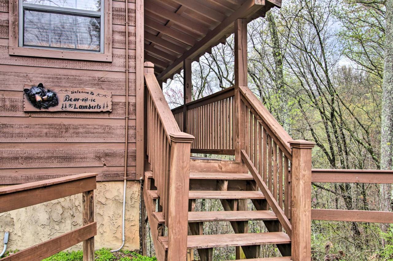 Sevierville Sanctuary Hot Tub, Pool Table And Deck! Exterior photo